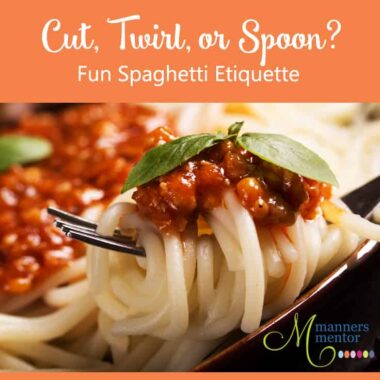 Cut, Twirl, or Spoon? Fun Spaghetti Etiquette