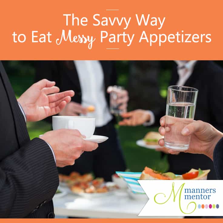 the etiquette of eating appetizers