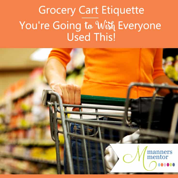 grocery cart etiquette
